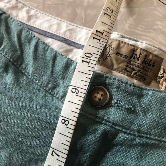 Linen Cropped Pants Sz 16 - Picture 8 of 11